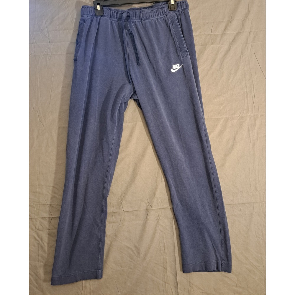 Vintage Nike Black Tag Sportswear Club Sweatpants Mens Size Large‎ Navy